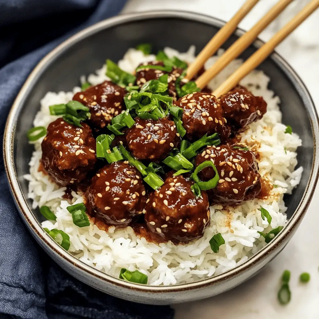 Get ready to impress with these quick and flavorful 30-minute Mongolian Beef Meatballs! Packed with tender beef, a bold soy sauce glaze, and just the right amount of sweetness, they’re perfect for weeknight dinners or casual gatherings. Save this recipe now for an easy, delicious meal that everyone will love!