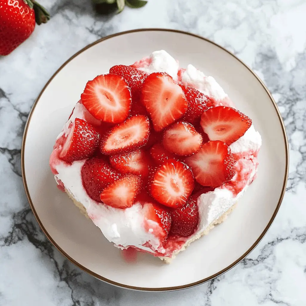 This Best Strawberry Poke Cake is a must-try for any dessert lover! Made with a moist white cake soaked in sweet strawberry jelly and topped with fluffy whipped cream, it’s a delightful treat for any gathering. Perfect for summer parties or family get-togethers, save this easy recipe for your next celebration!