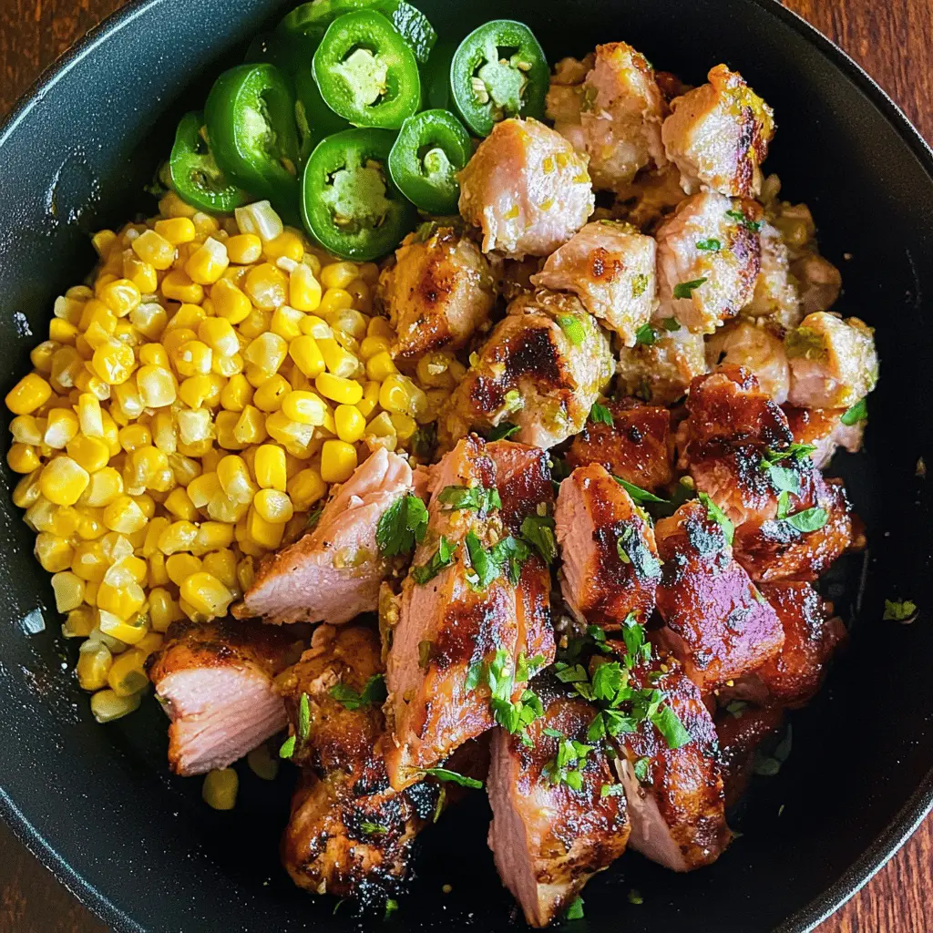 Get ready to spice up your dinner with this Blackstone Jalapeno Lime Chicken and Corn recipe! With zesty lime and a kick of jalapeno, this dish is bursting with flavor. Perfect for a summer barbecue or a quick weeknight meal, it's a hit with family and friends alike. Save this refreshing recipe for your next cookout and enjoy a delicious twist on grilled chicken!