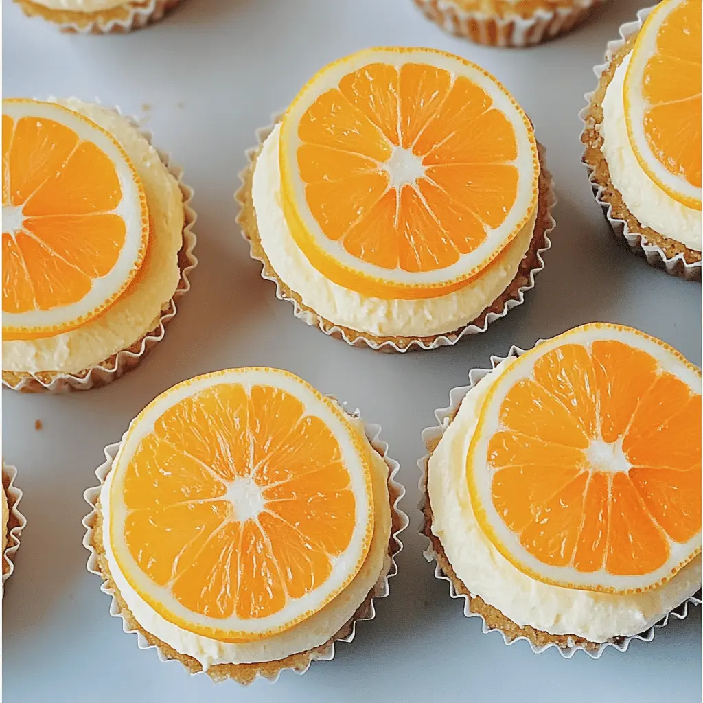 Treat your taste buds to these delightful Orange Creamsicle Mini Cheesecakes! Bursting with the refreshing flavor of orange and creamy goodness, they make a perfect dessert for gatherings or a sweet snack at home. Easy to whip up and simply delicious, be sure to save this recipe for your next celebration!