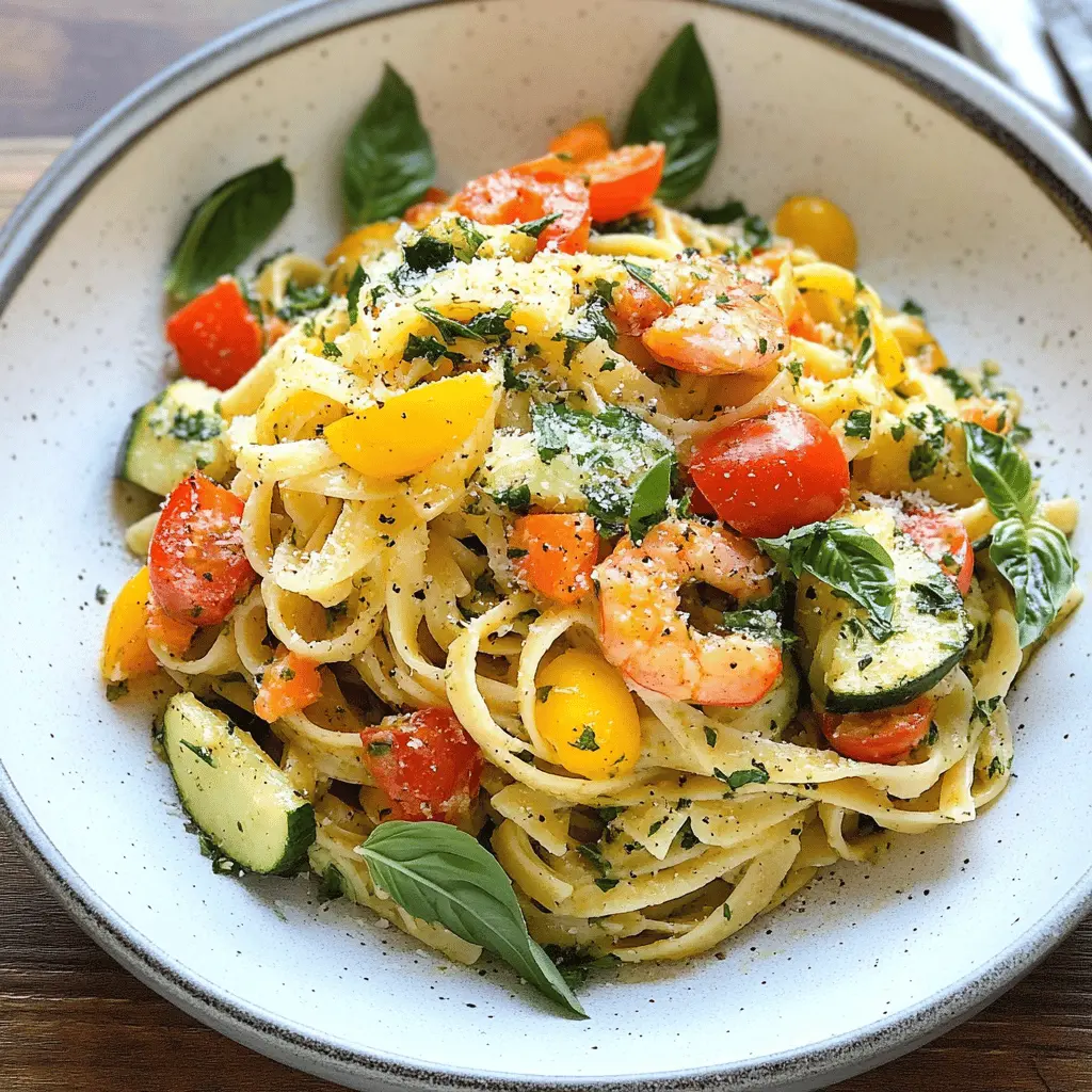 Brighten your meal with this Summer Pasta Primavera! Loaded with fresh, colorful vegetables, this recipe is perfect for warm days. Tossed with olive oil, garlic, and topped with Parmesan, it's not only flavorful but also quick to prepare. Save this recipe for your next picnic or family gathering! Enjoy the taste of summer in every bite.