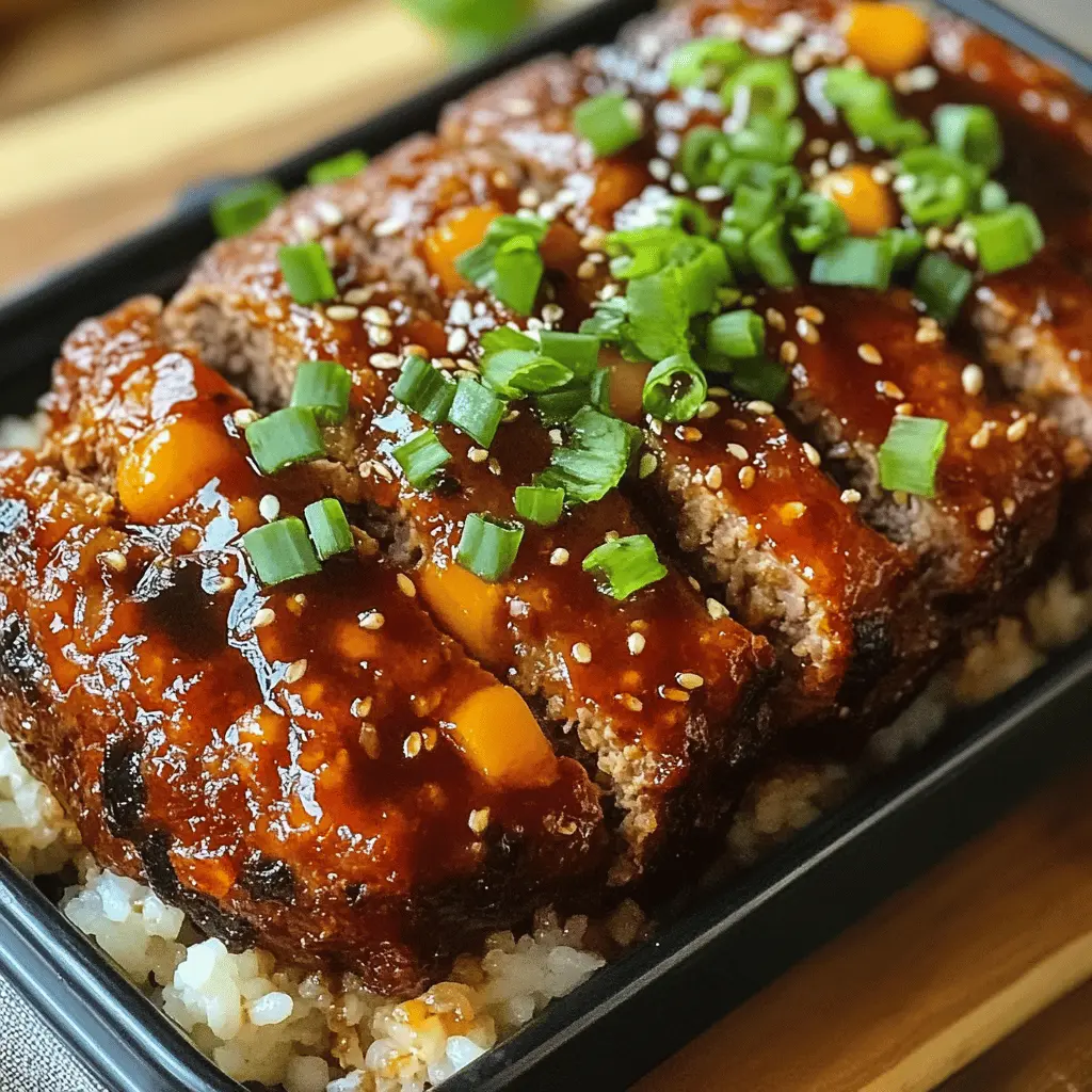 This Sweet and Spicy Korean BBQ Meatloaf is a must-try for dinner lovers! With a flavorful blend of Korean spices and a sweet glaze that caramelizes beautifully, this dish turns a classic comfort food into something extraordinary. Perfect for family meals or entertaining, save this recipe for a delicious twist on meatloaf that everyone will adore!