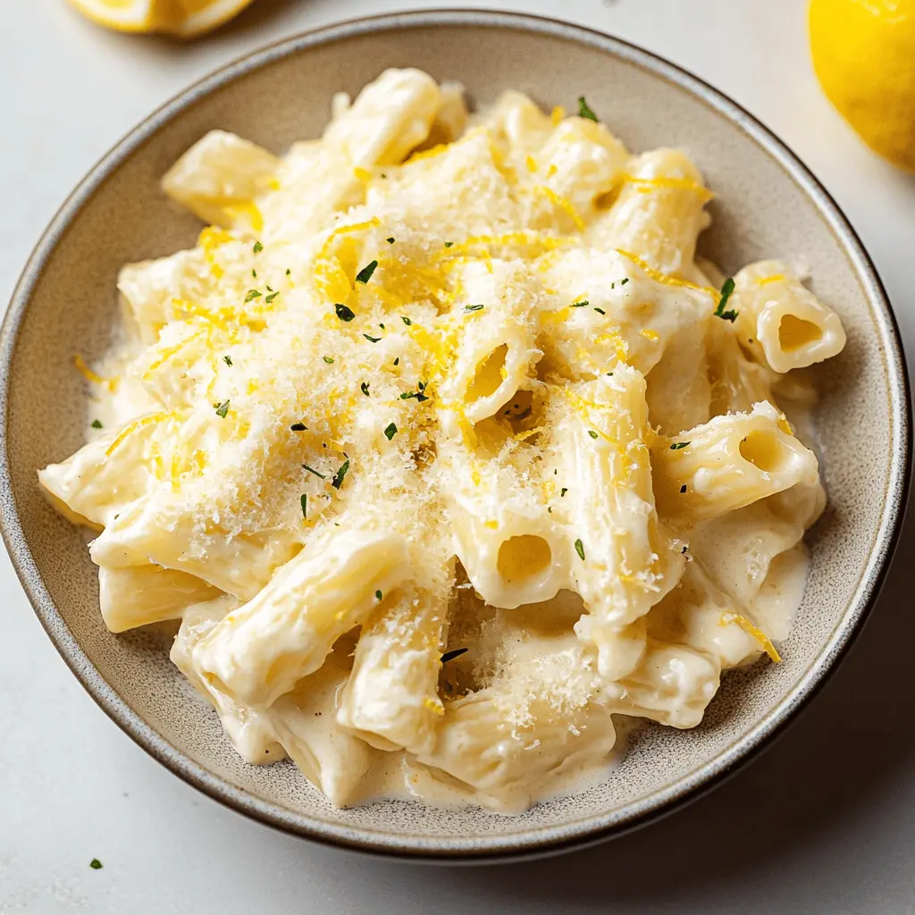 Easy Creamy Lemon Pasta Recipe for Quick Dinners