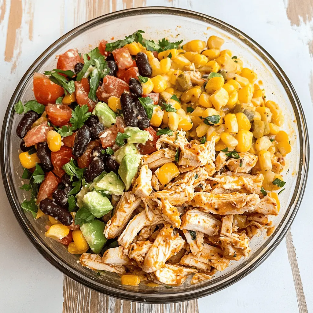 Easy Southwest Chicken Salad Recipe