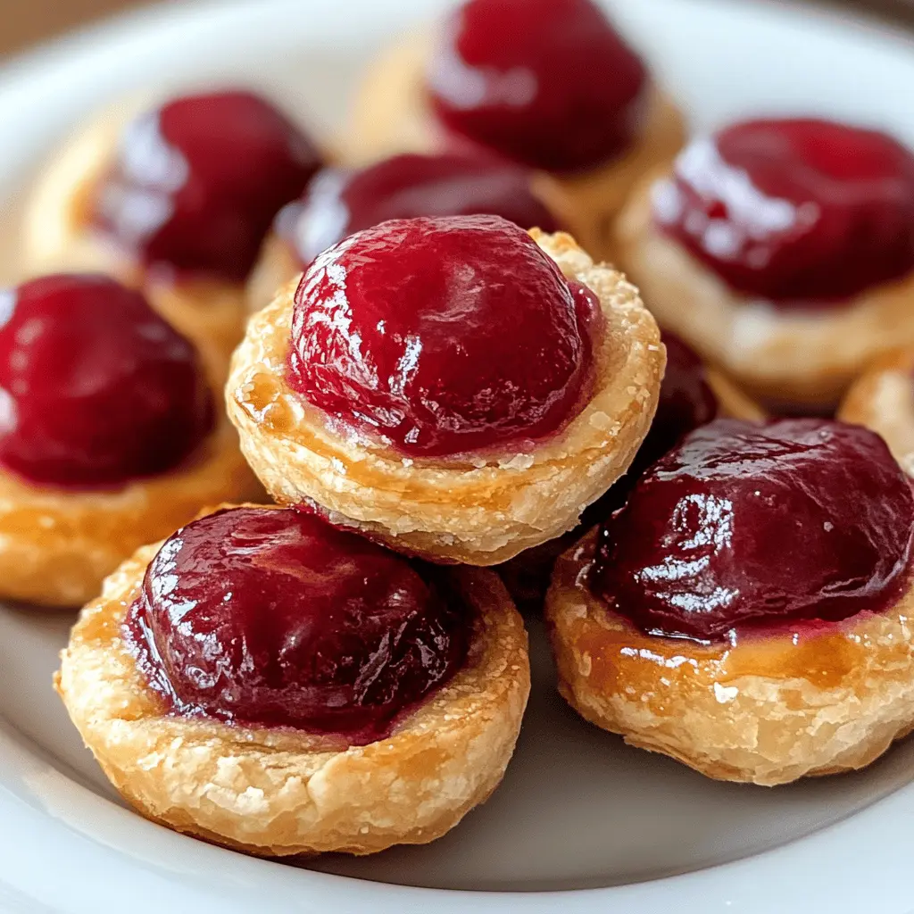 Easy Cherry Pie Bites Recipe