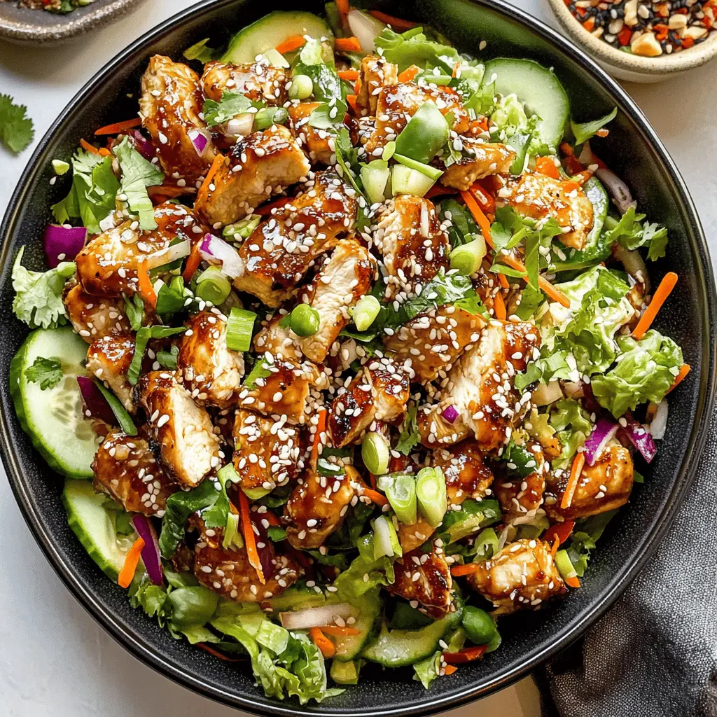 Easy Sesame Chicken Salad Recipe