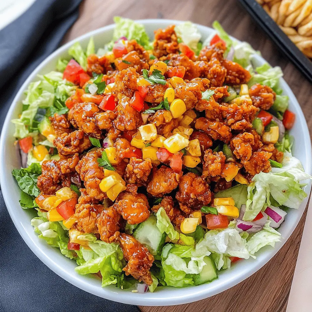 Easy Honey Hot Chicken Salad Recipe