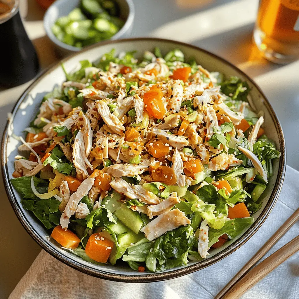 Easy Chinese Chicken Salad Recipe For Summer