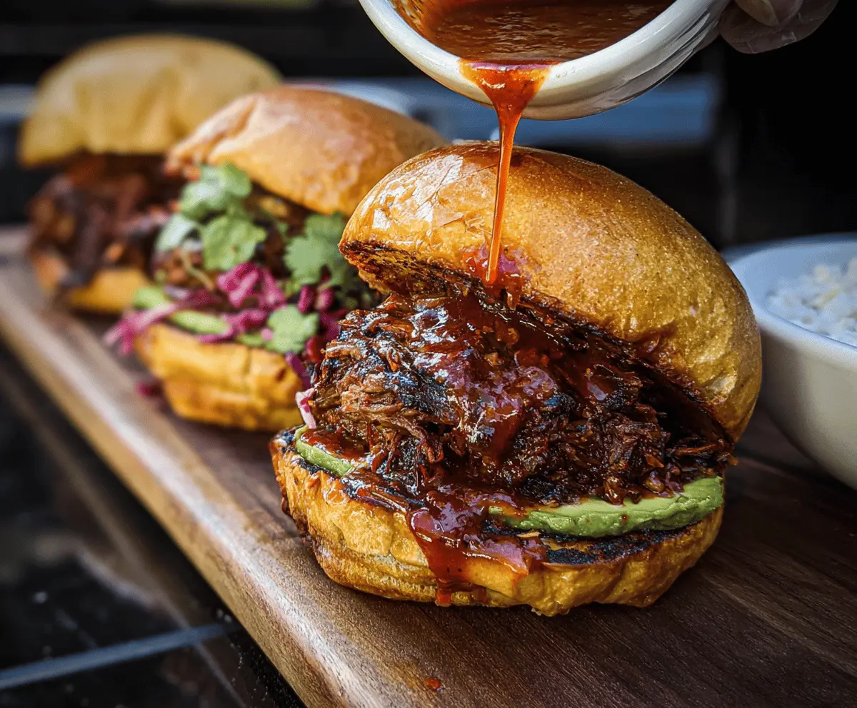 Easy Smoked Beef Birria Burgers Recipe