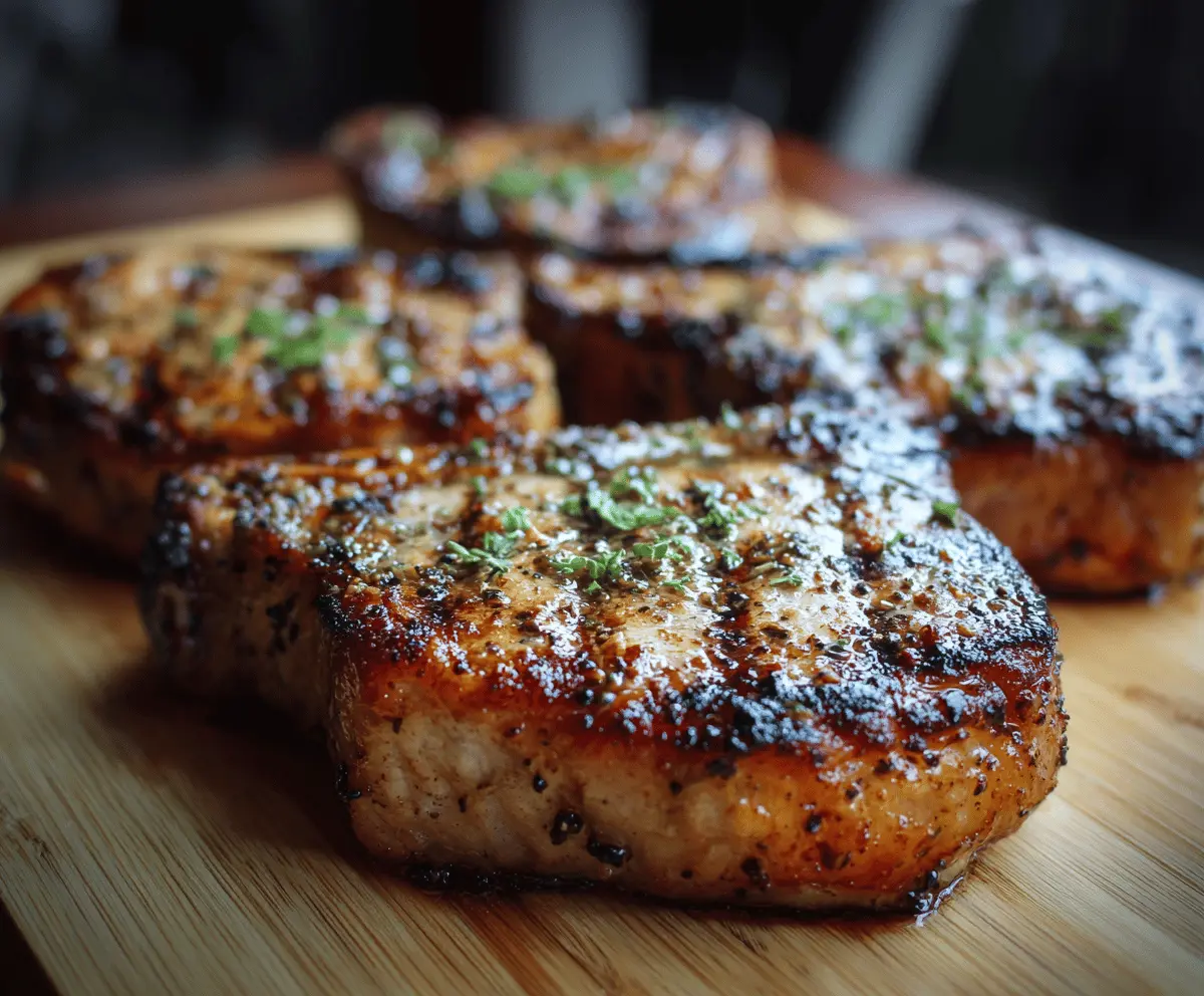 Grilled Pork Chops