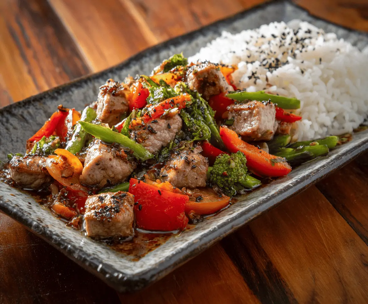 Pork Tenderloin Stir-Fry