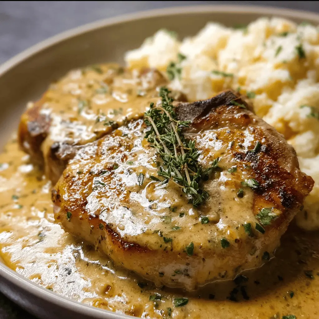 Creamy Ranch Slow Cooker Pork Chops Recipe