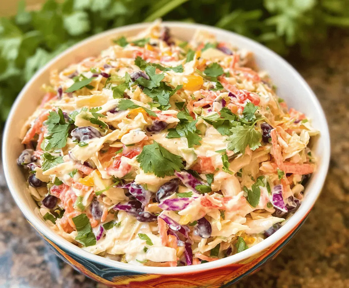 Easy Mexican Coleslaw Recipe for Taco Night