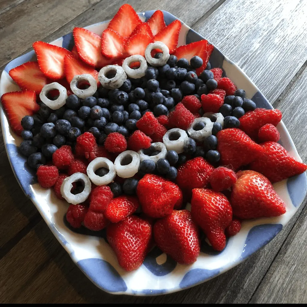 Healthy 4th of July Fruit Platter Ideas