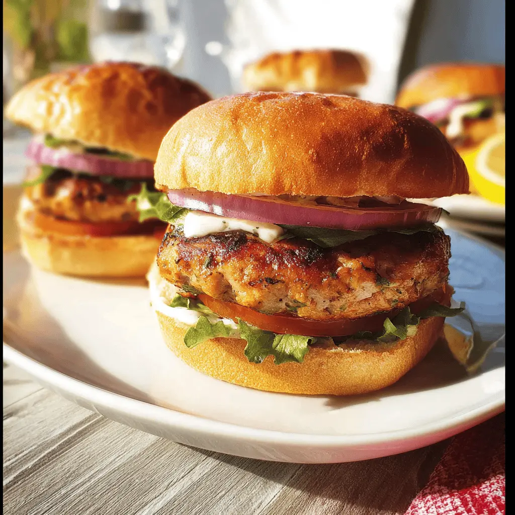 Juicy Turkey Burgers Recipe for Healthy Dinners