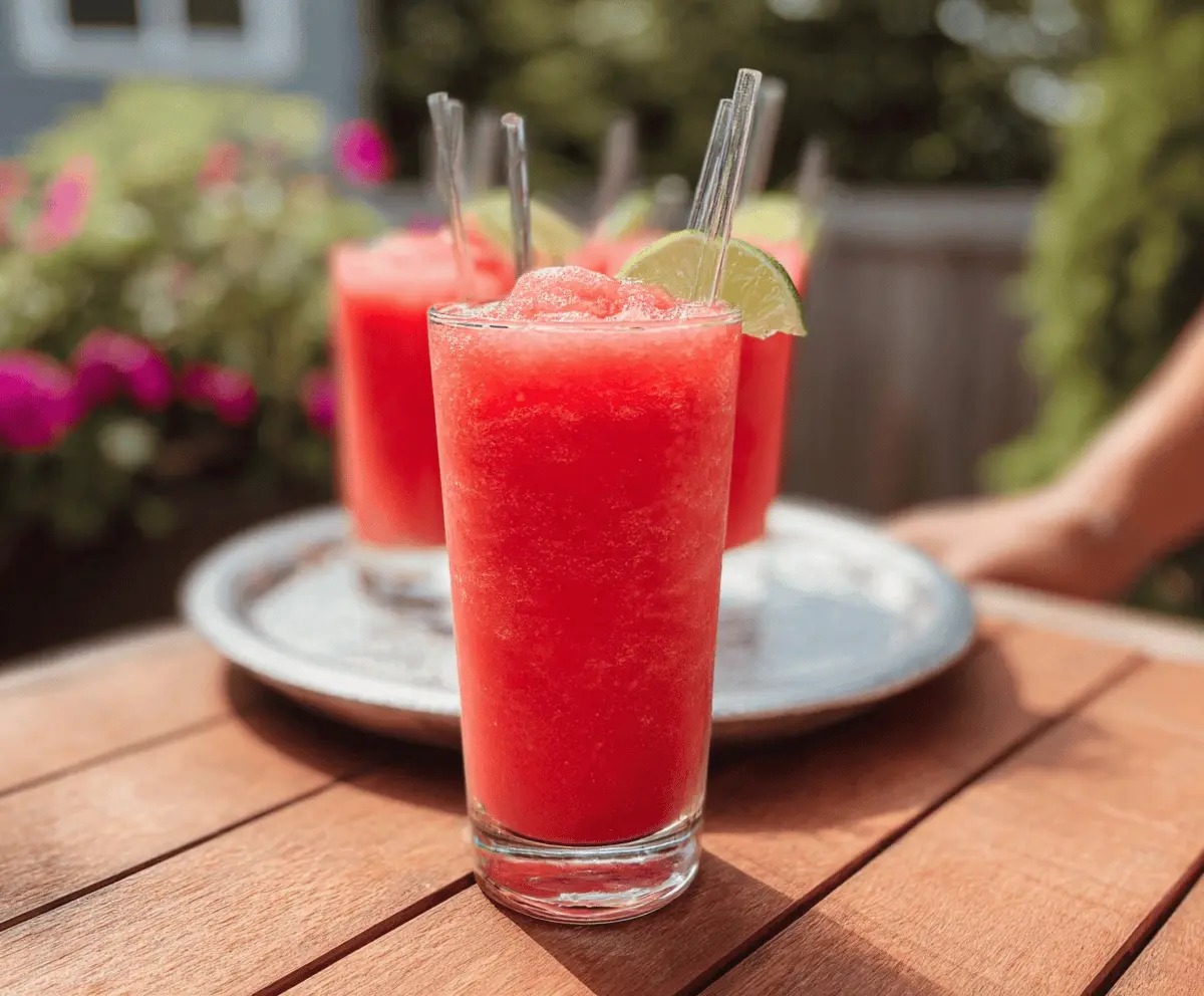 Refreshing Watermelon Slushie Recipe