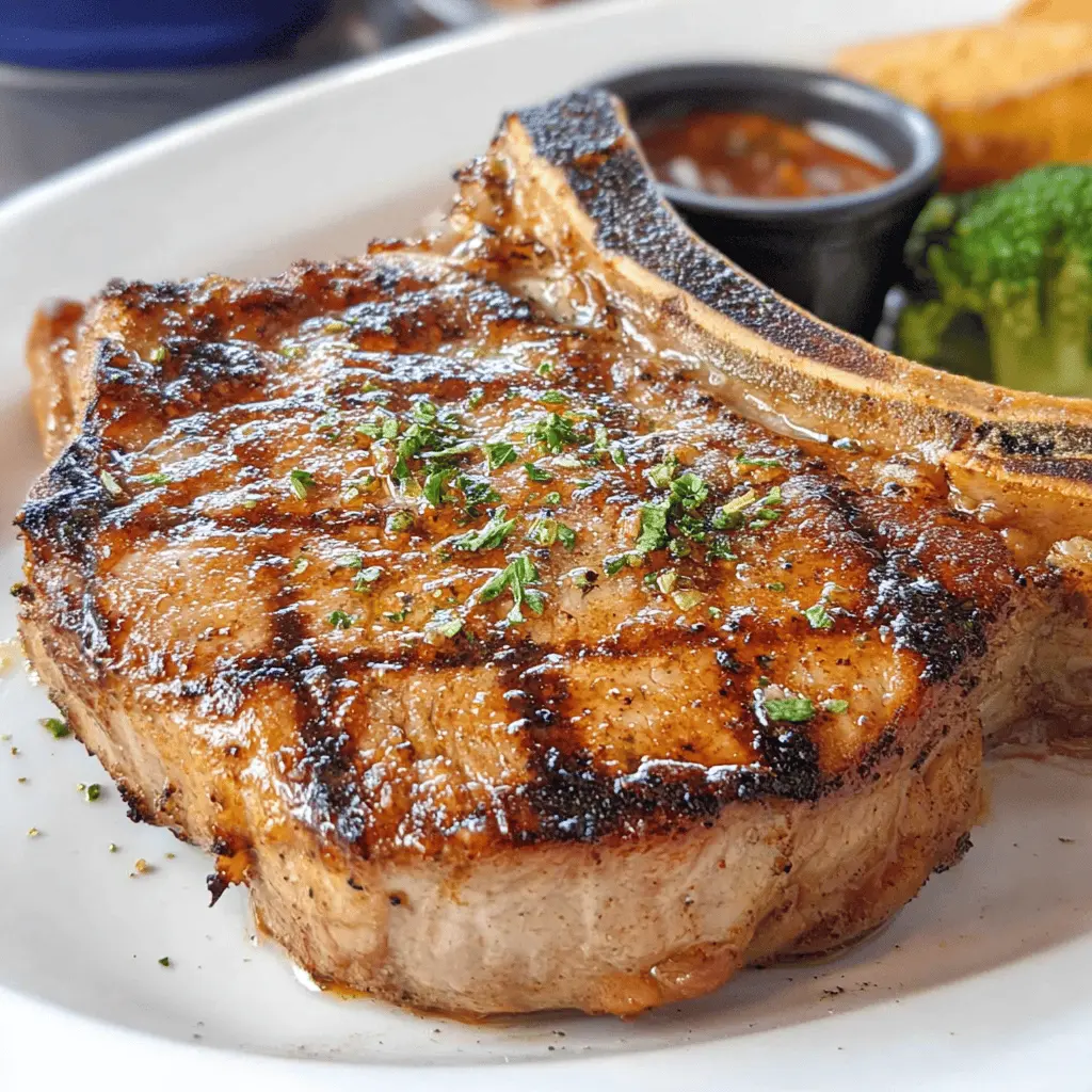 Texas Roadhouse Style Juicy Pork Chops Recipe