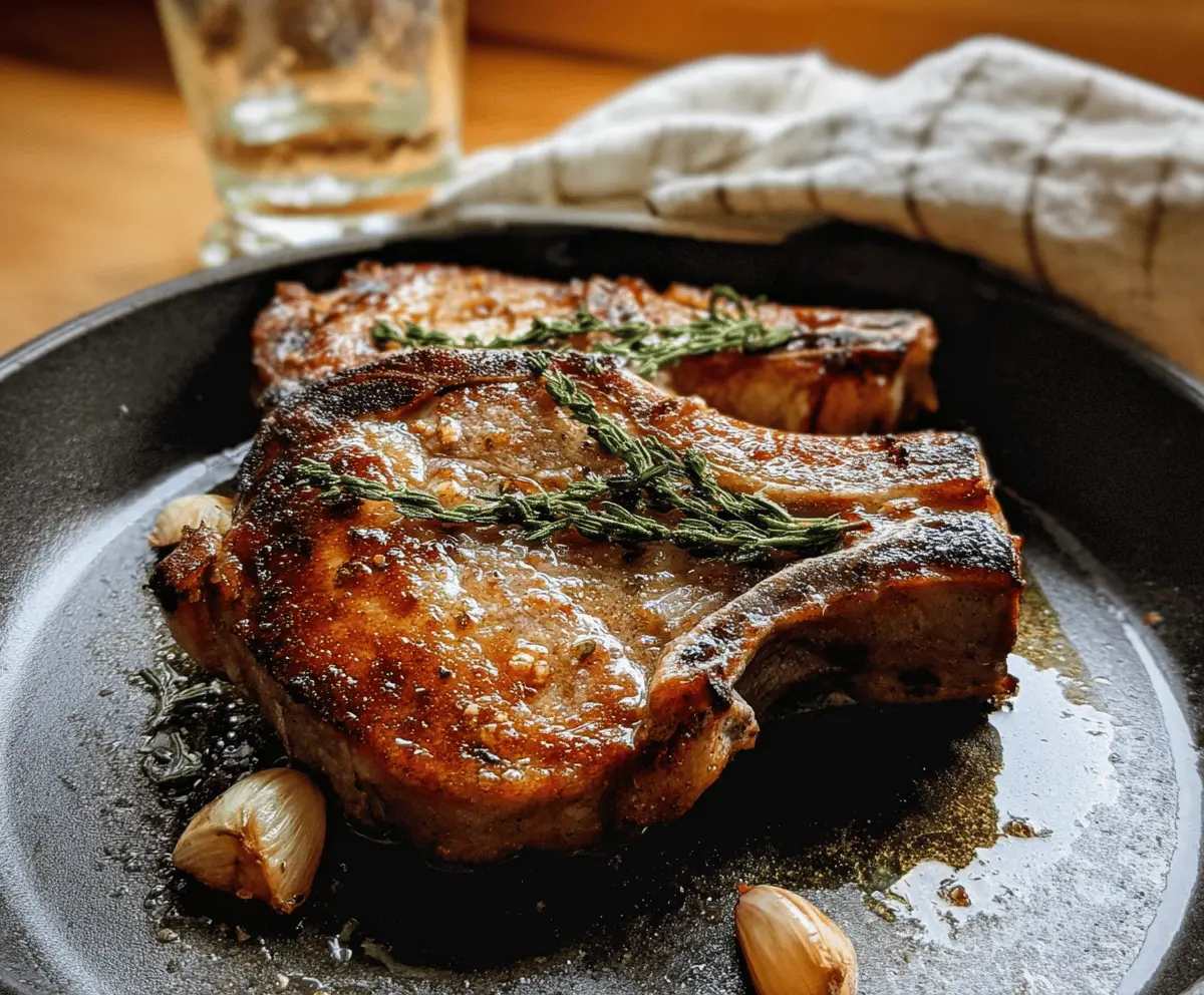Easy Pork Chop Brine for Juicy, Tender Meat