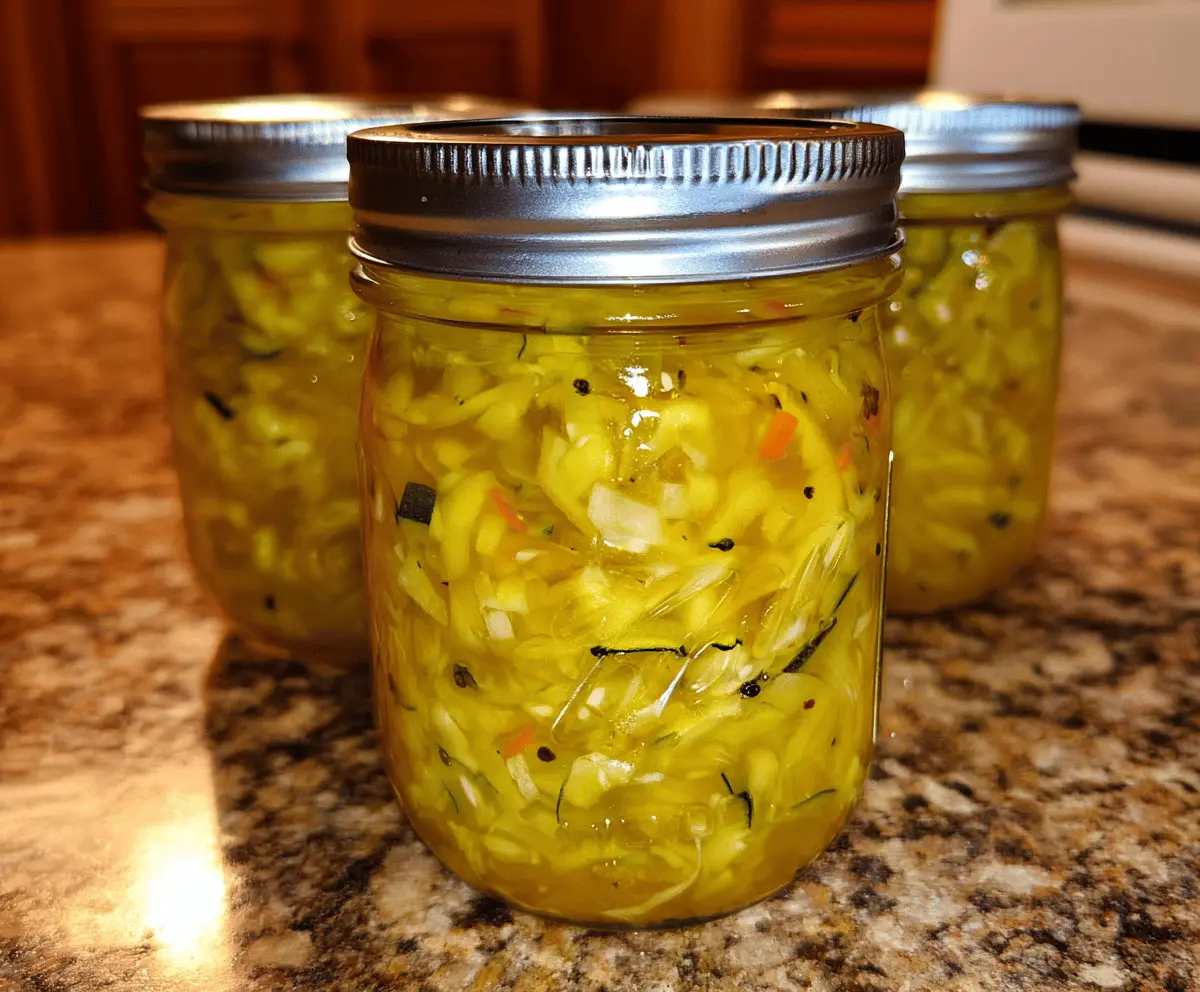 Grandma's Classic Zucchini Relish Recipe