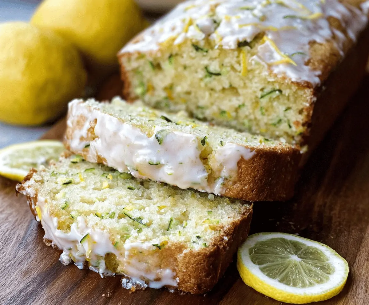 Pioneer Woman’s Fresh Lemon Zucchini Bread Recipe