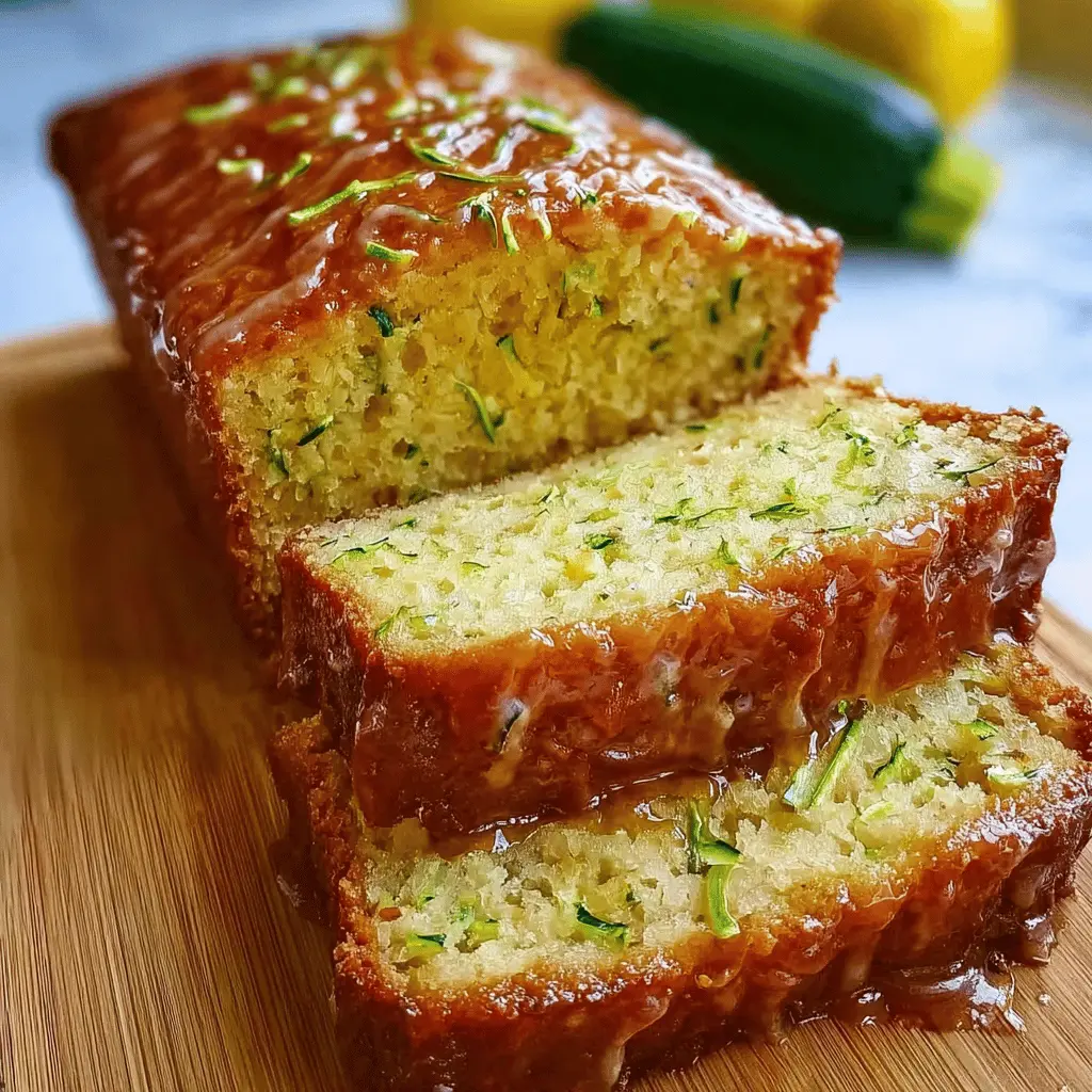 Moist Lemon Zucchini Bread Recipe