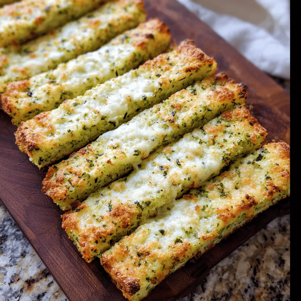 Easy Zucchini Breadsticks Recipe for Snack Time