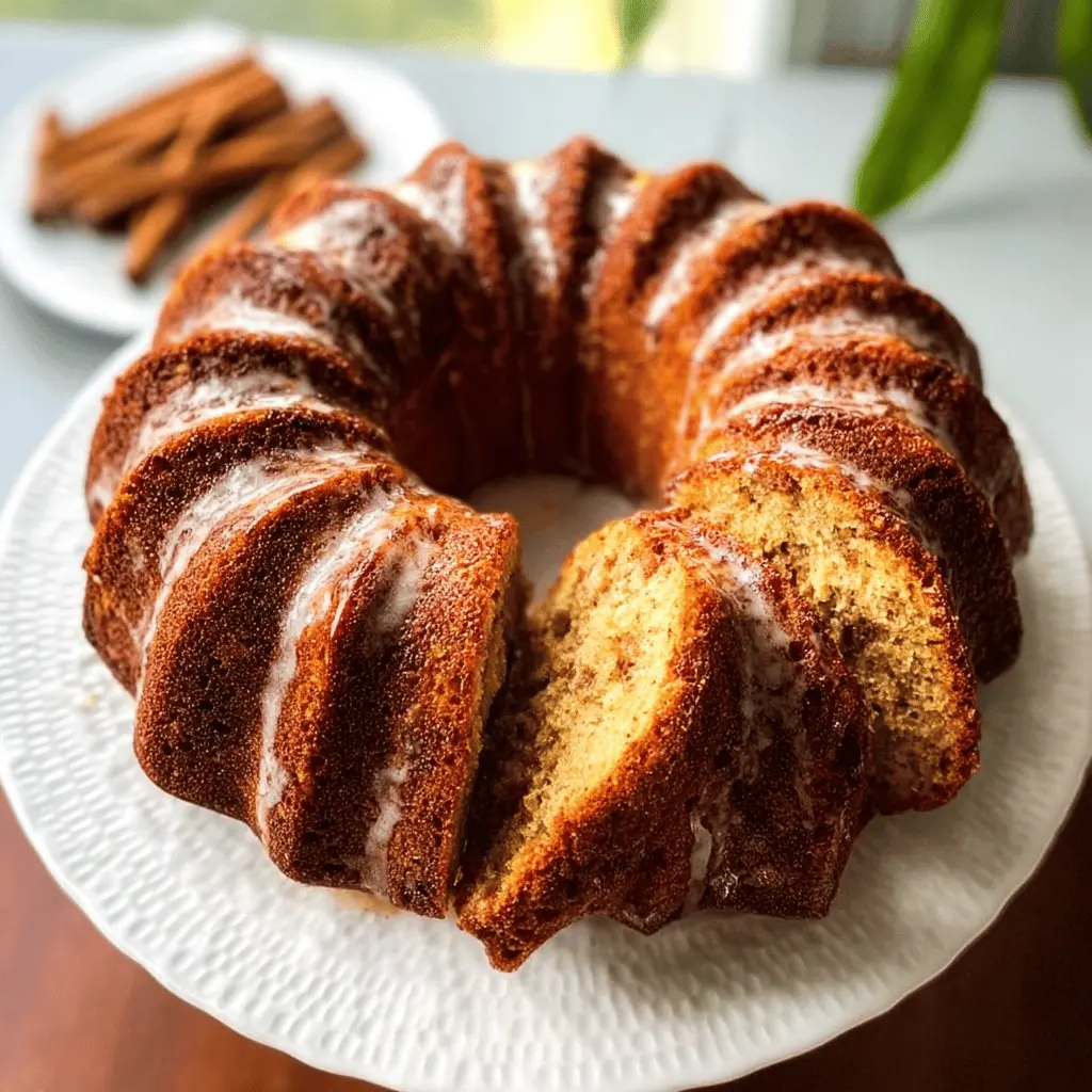 Moist Cinnamon Zucchini Bundt Bread Recipe