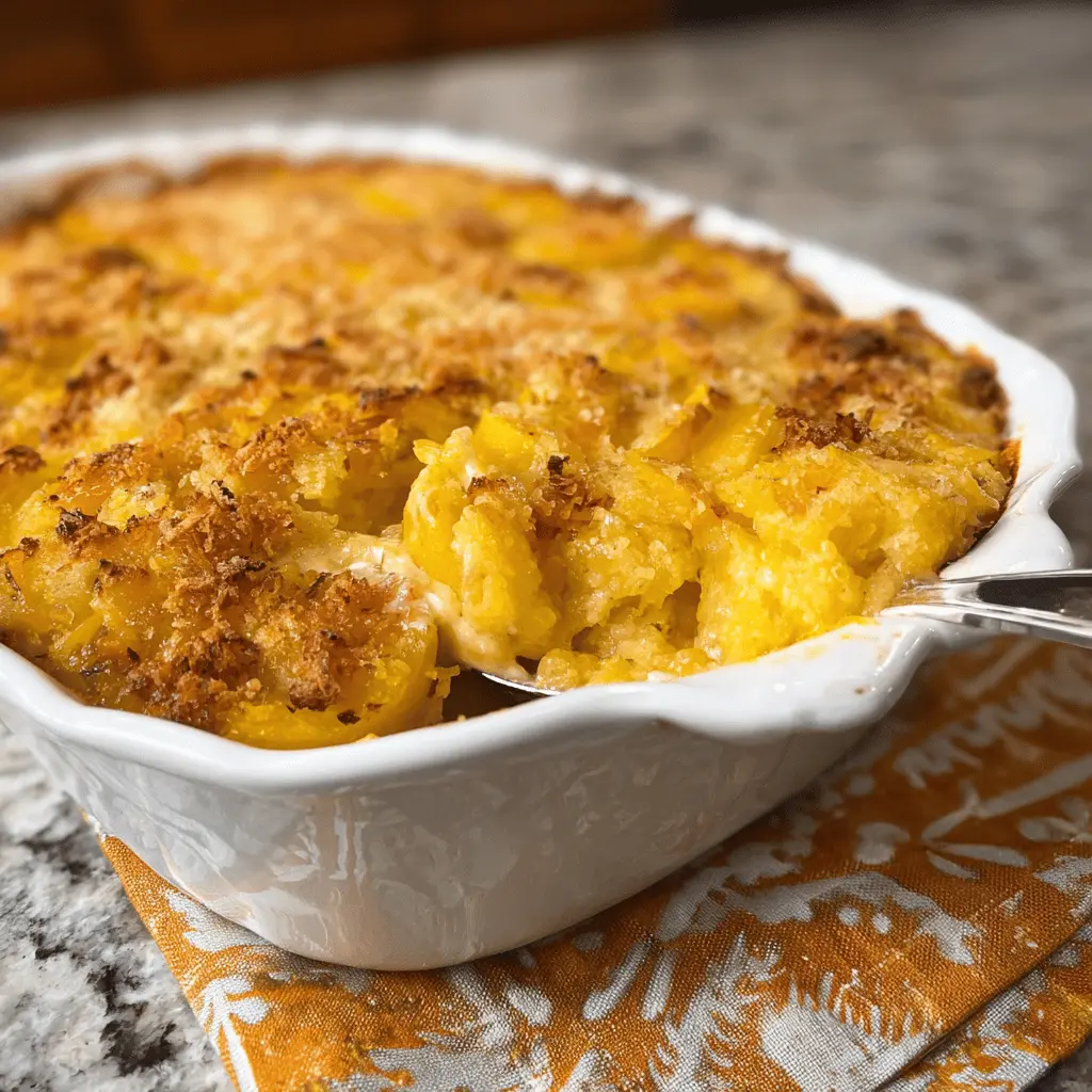 Easy Yellow Squash Casserole Recipe