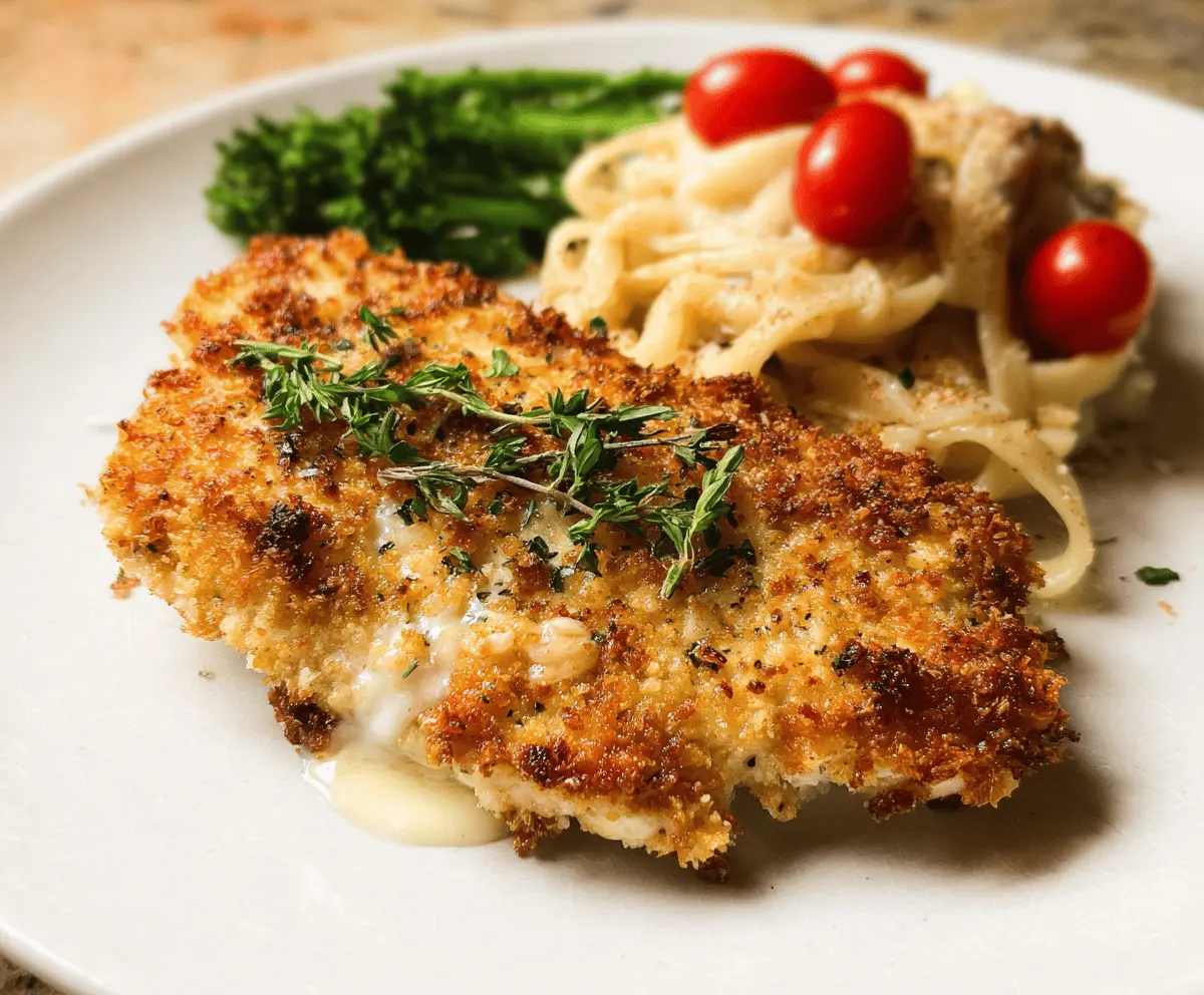 Crispy Parmesan Crusted Chicken Recipe