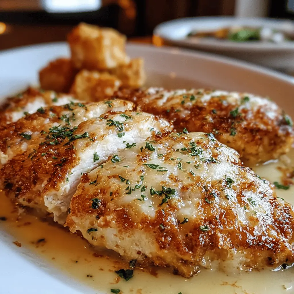 Easy Longhorn Steakhouse Style Parmesan Chicken Recipe