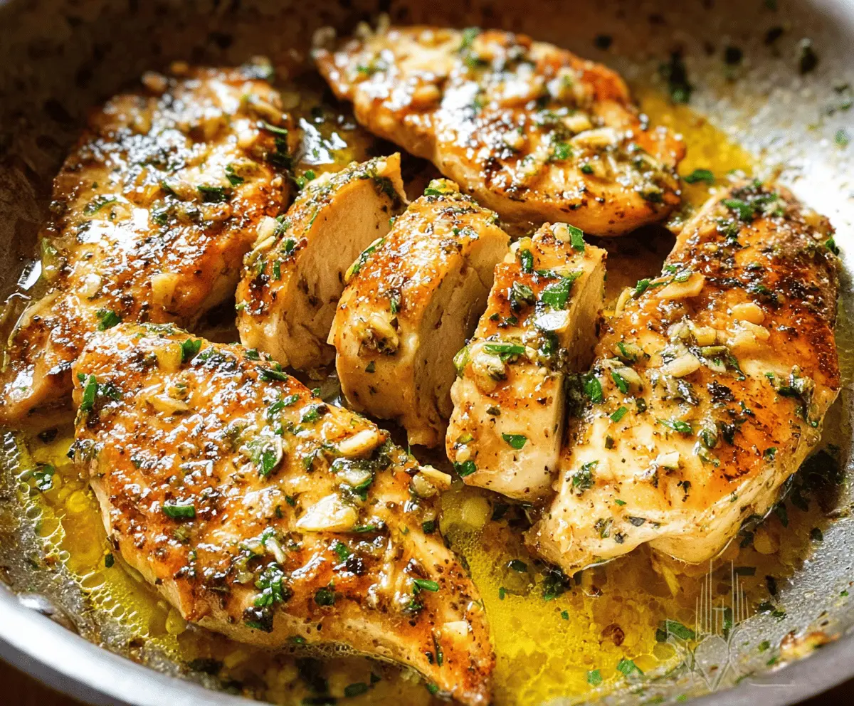 Easy Garlic Butter Chicken Recipe