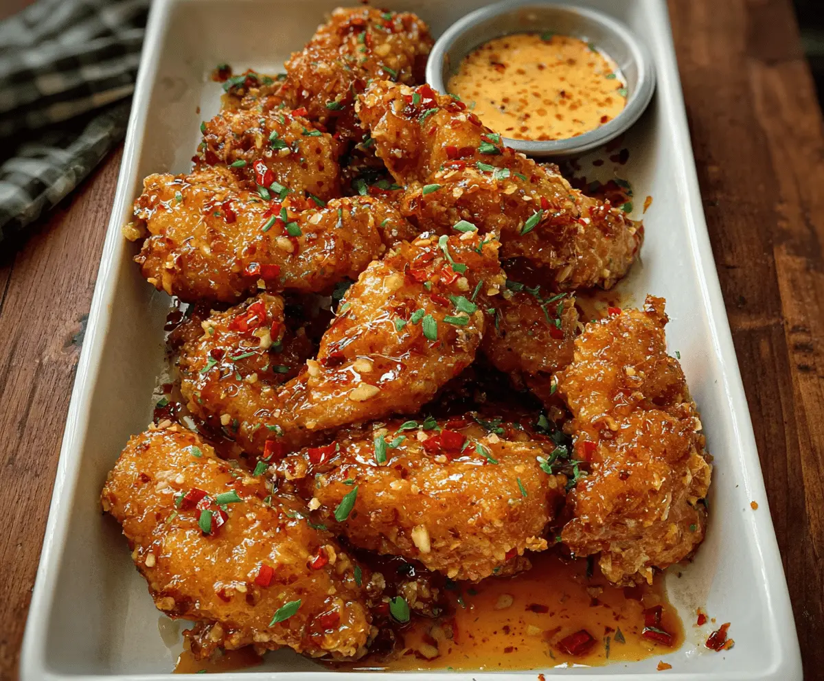 Crispy Bang Bang Chicken Recipe Easy and Delicious