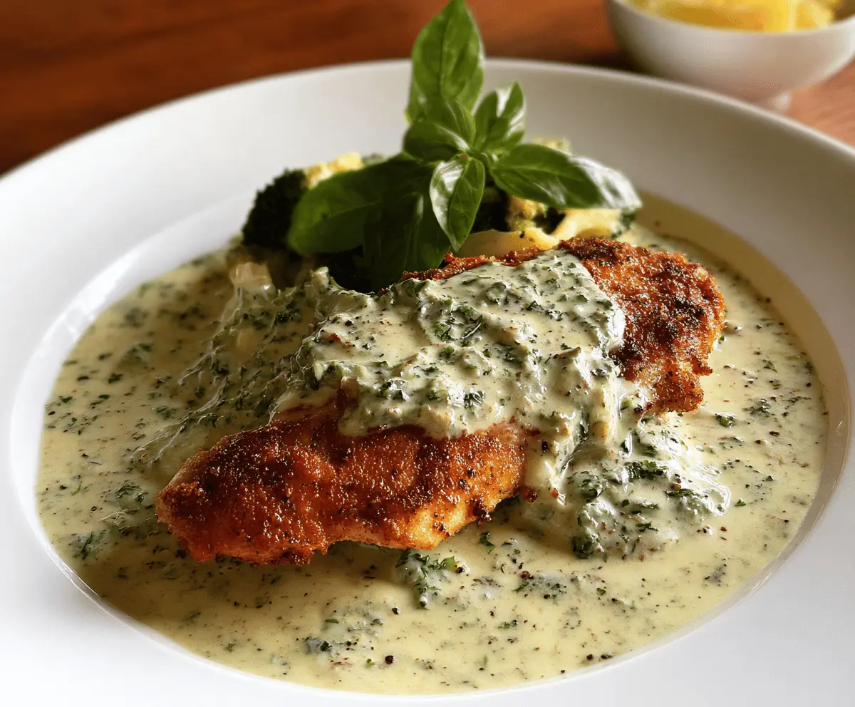 Creamy Basil Chicken Recipe for Dinner