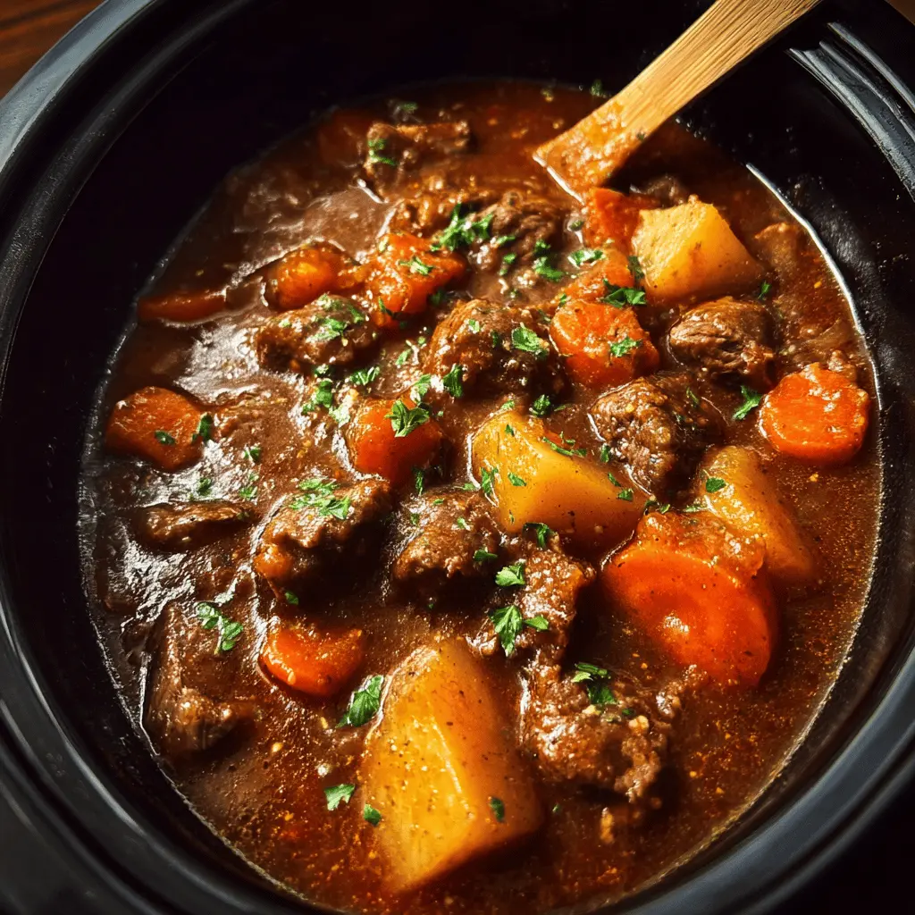 Easy Crock Pot Beef Stew Recipe for Cozy Meals