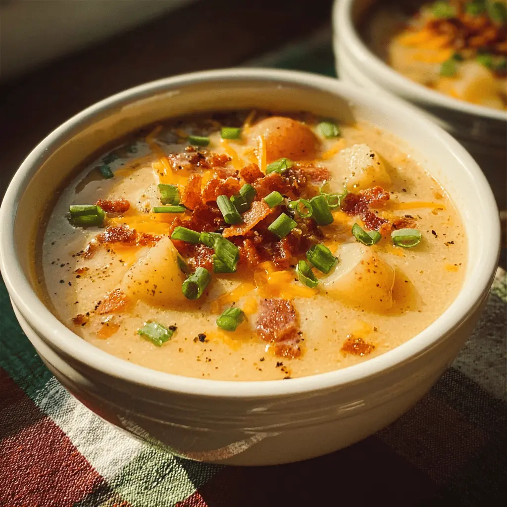 Easy Crockpot Potato Soup Recipe for Cozy Meals