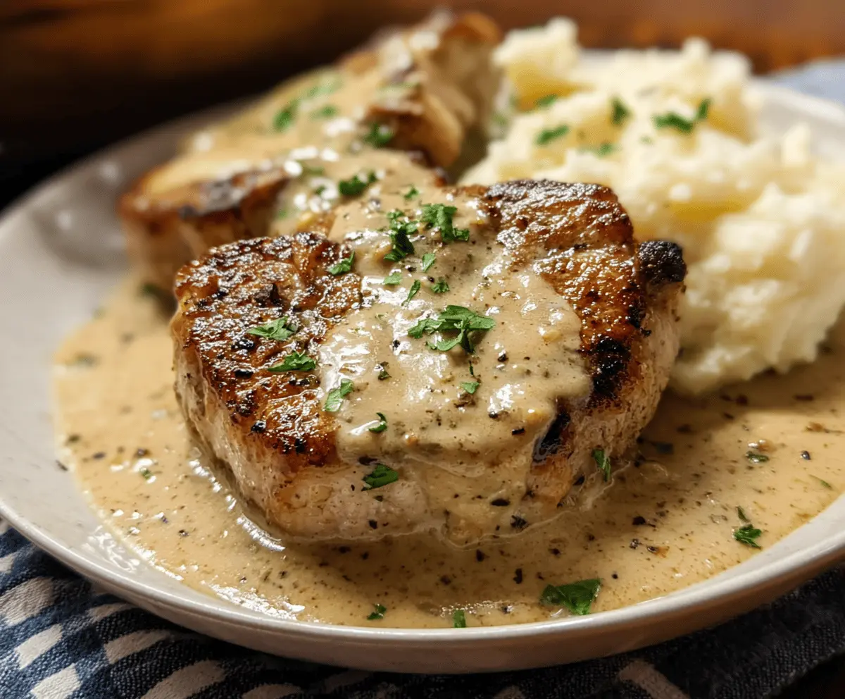 Creamy Ranch Slow Cooker Pork Chops Recipe