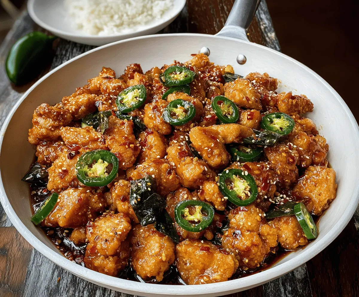 Easy Spicy Jalapeño Chicken Recipe