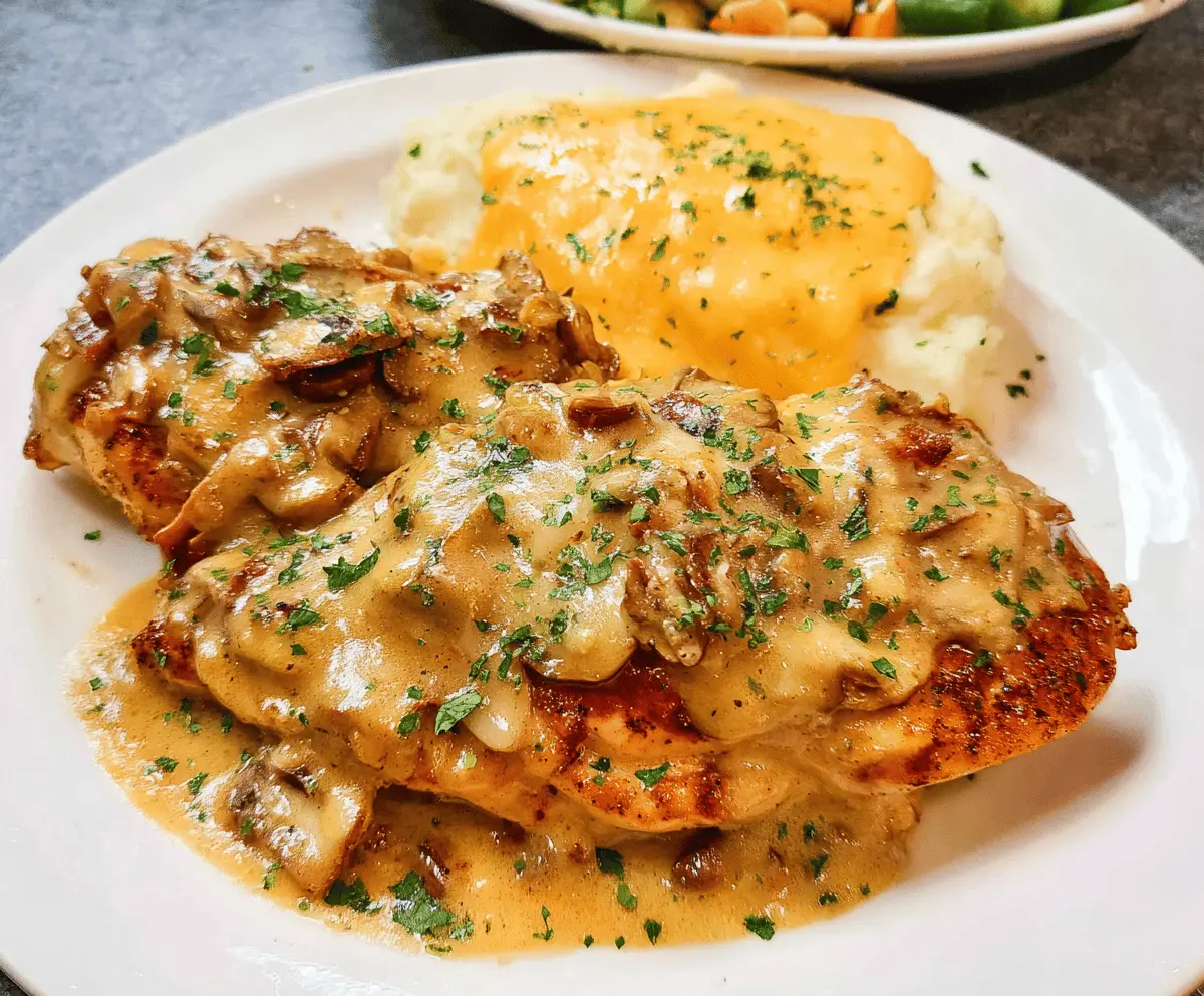 Easy Texas Roadhouse Smothered Chicken Recipe