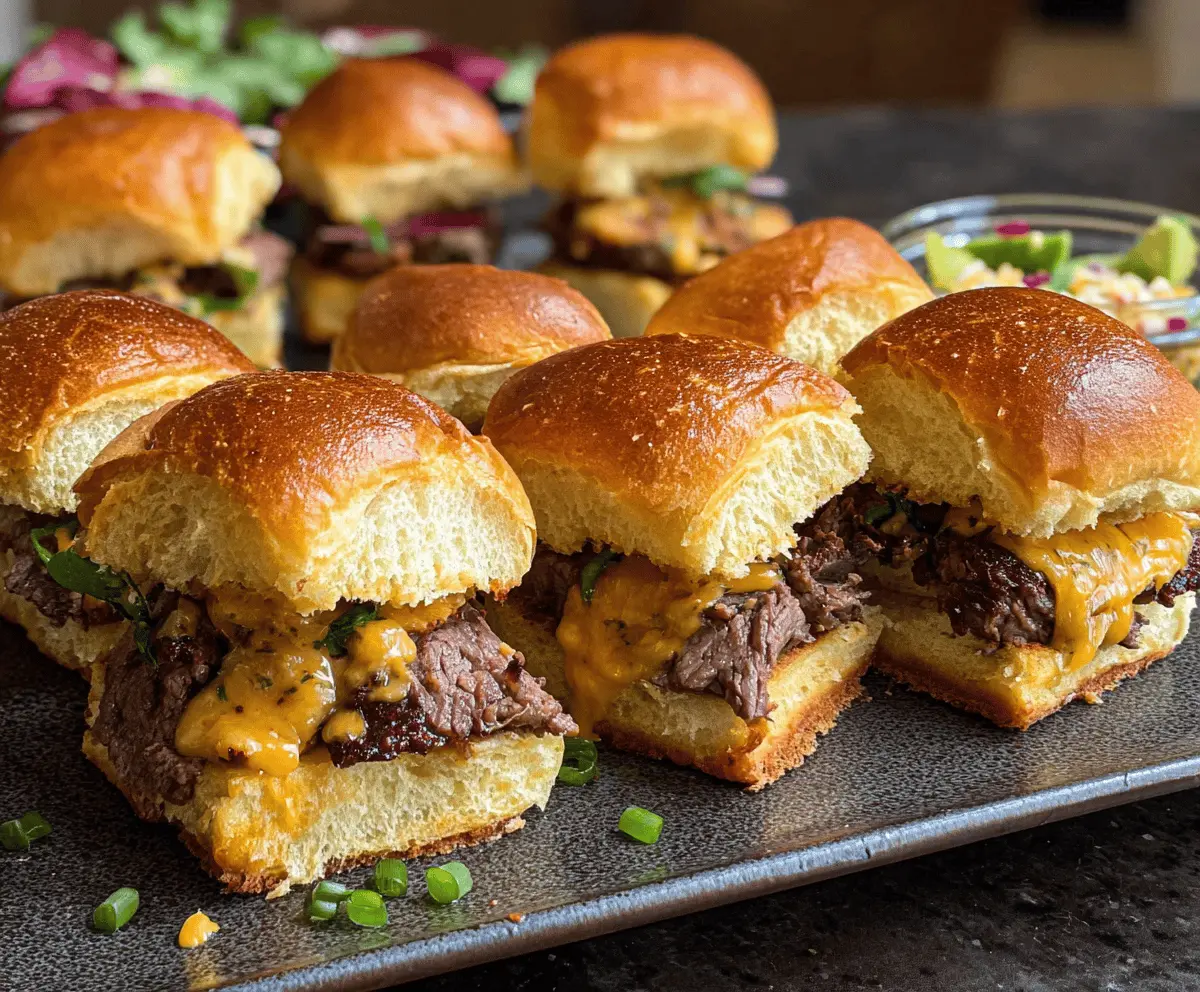 Easy Cowboy Butter Steak Sliders Recipe