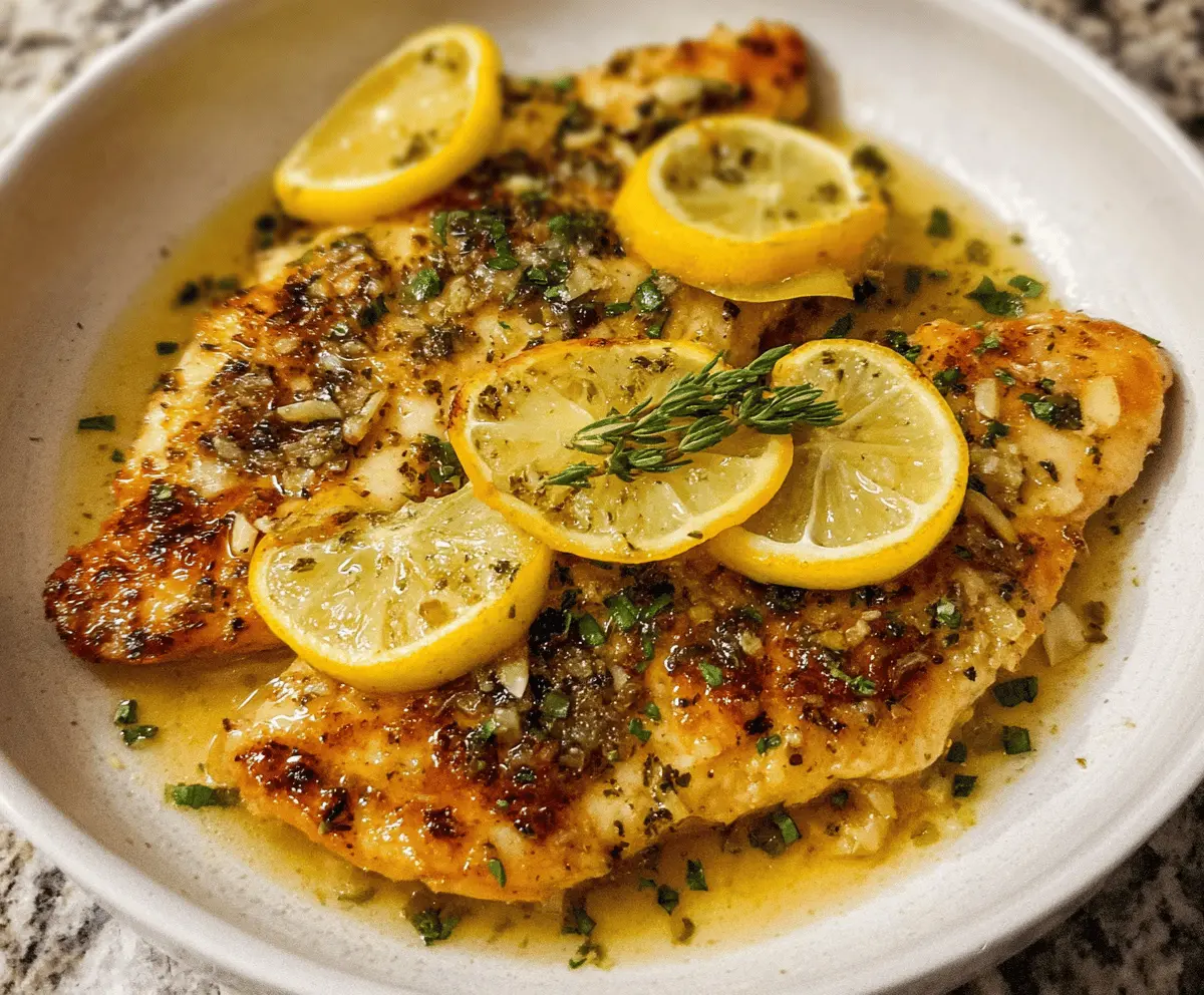 Easy Lemon Chicken Recipe with Fresh Zest
