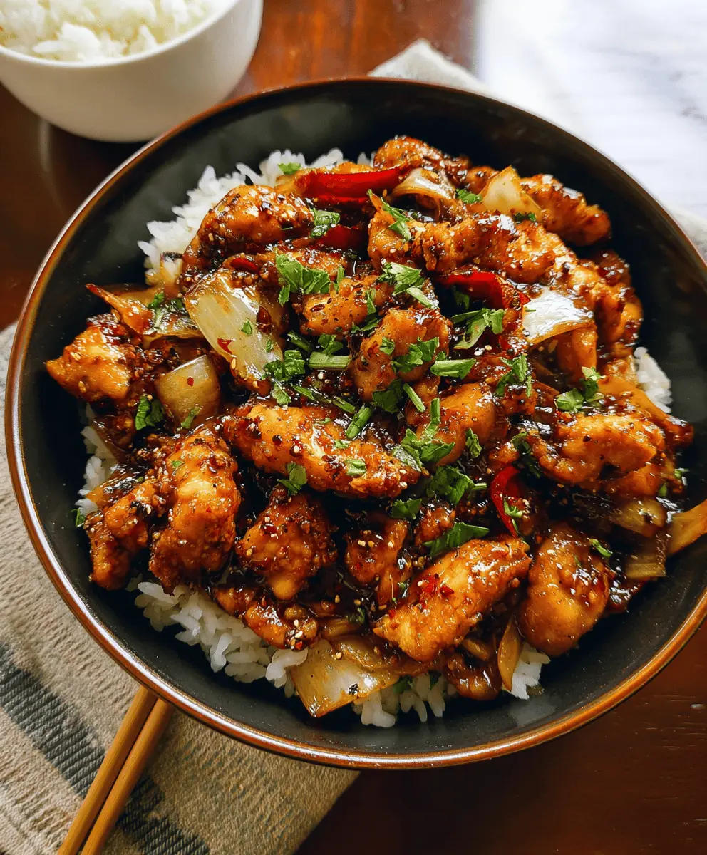 Easy Black Pepper Chicken Recipe