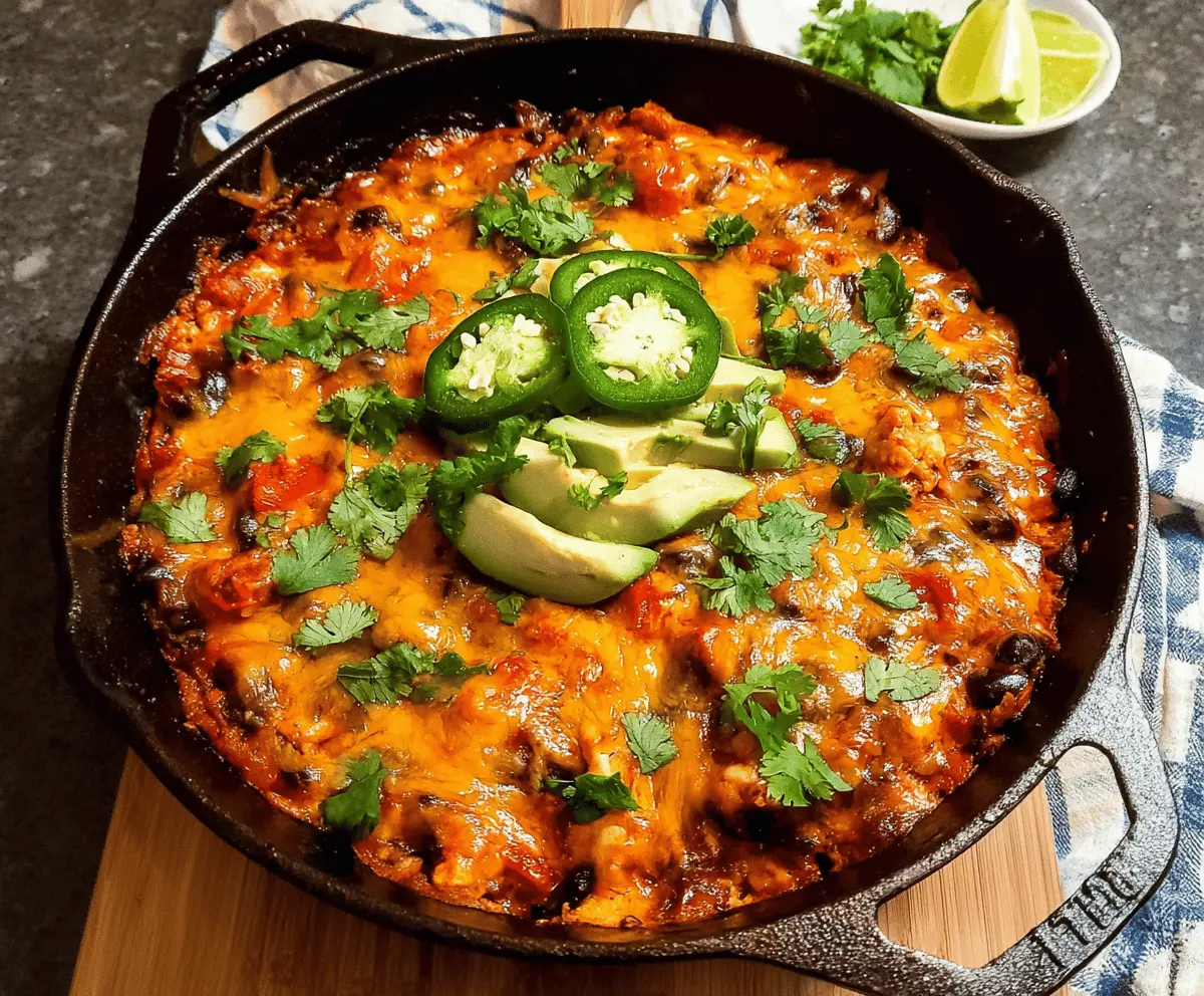 Healthy Enchilada Skillet Recipe for Easy Meals