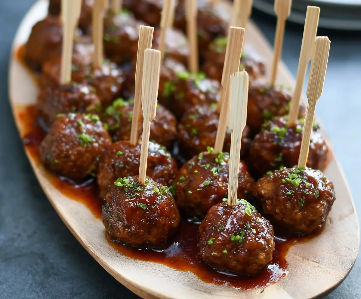 Delicious cocktail meatballs served in a bowl, perfect for parties and appetizers
