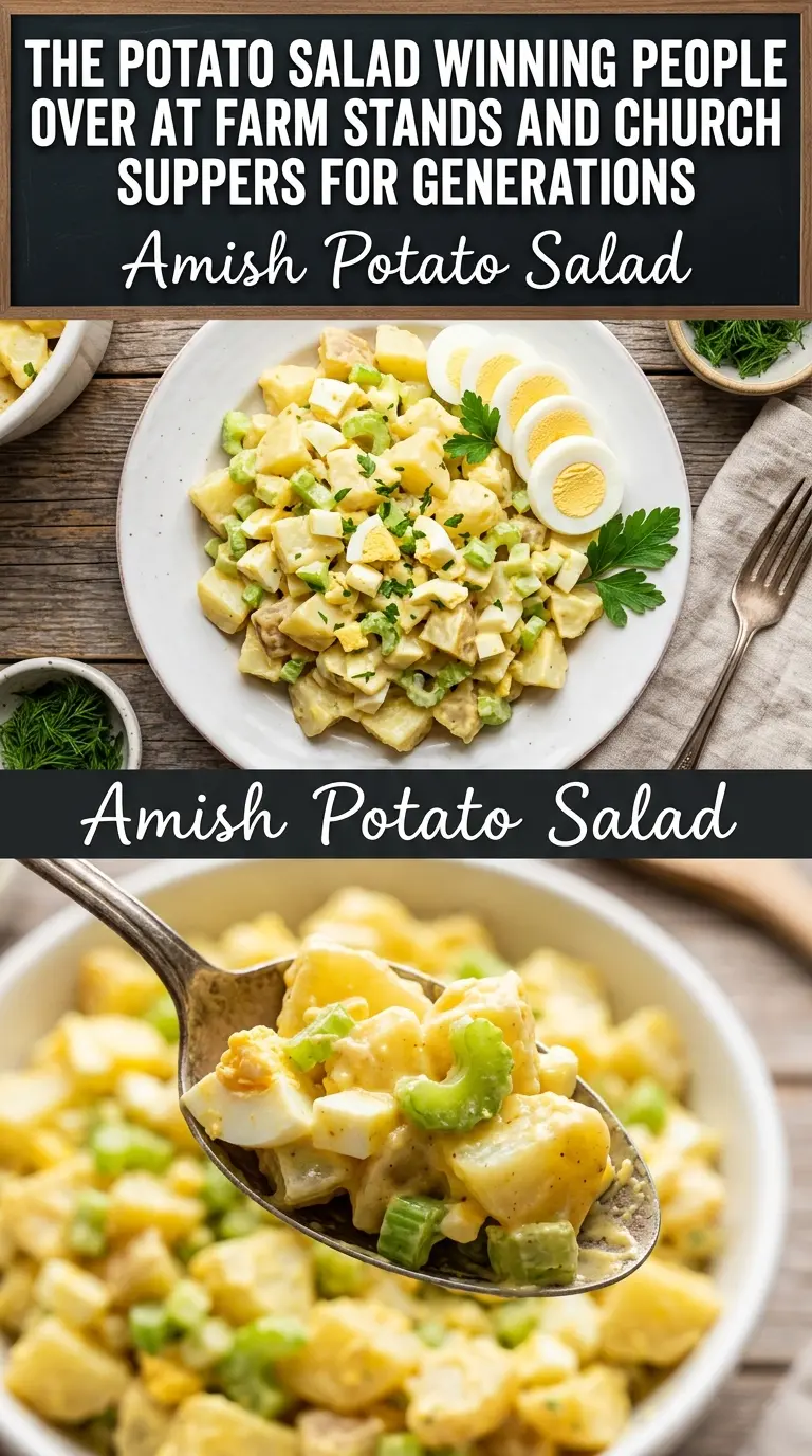 Amish Potato Salad creamy tangy