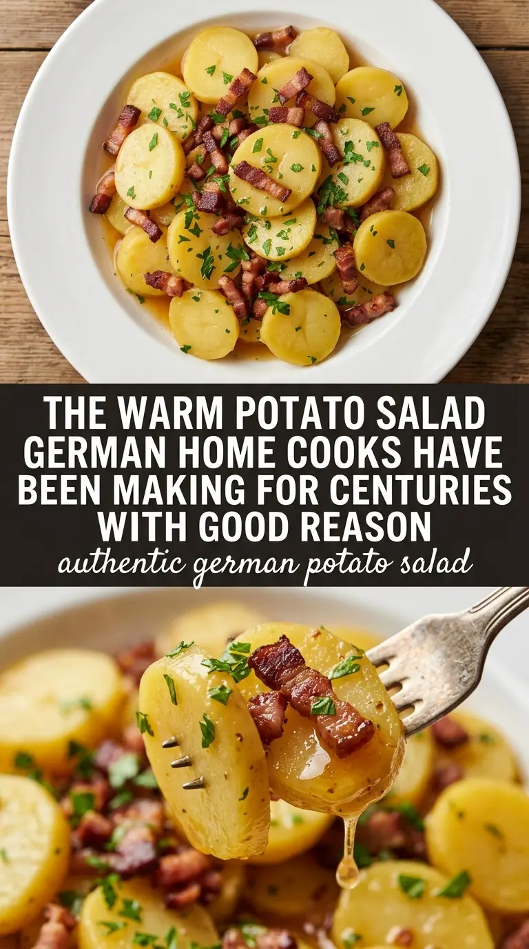 Authentic German Potato Salad warm tangy bacon