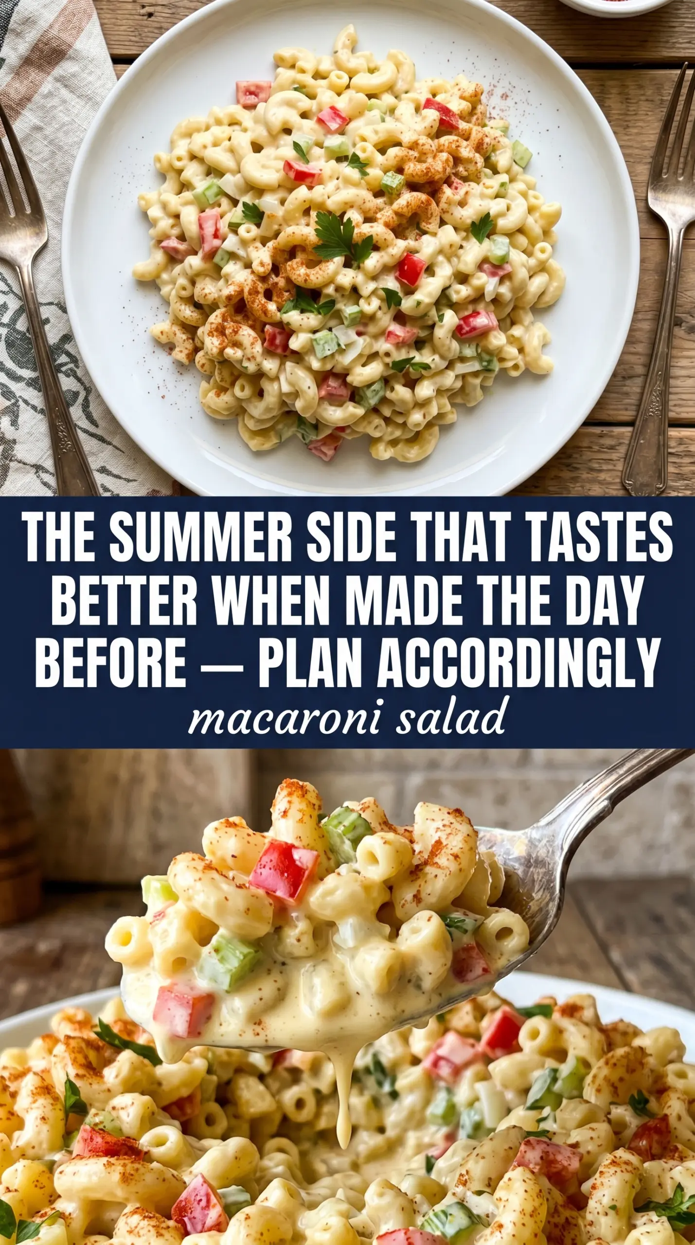 Macaroni Salad classic creamy