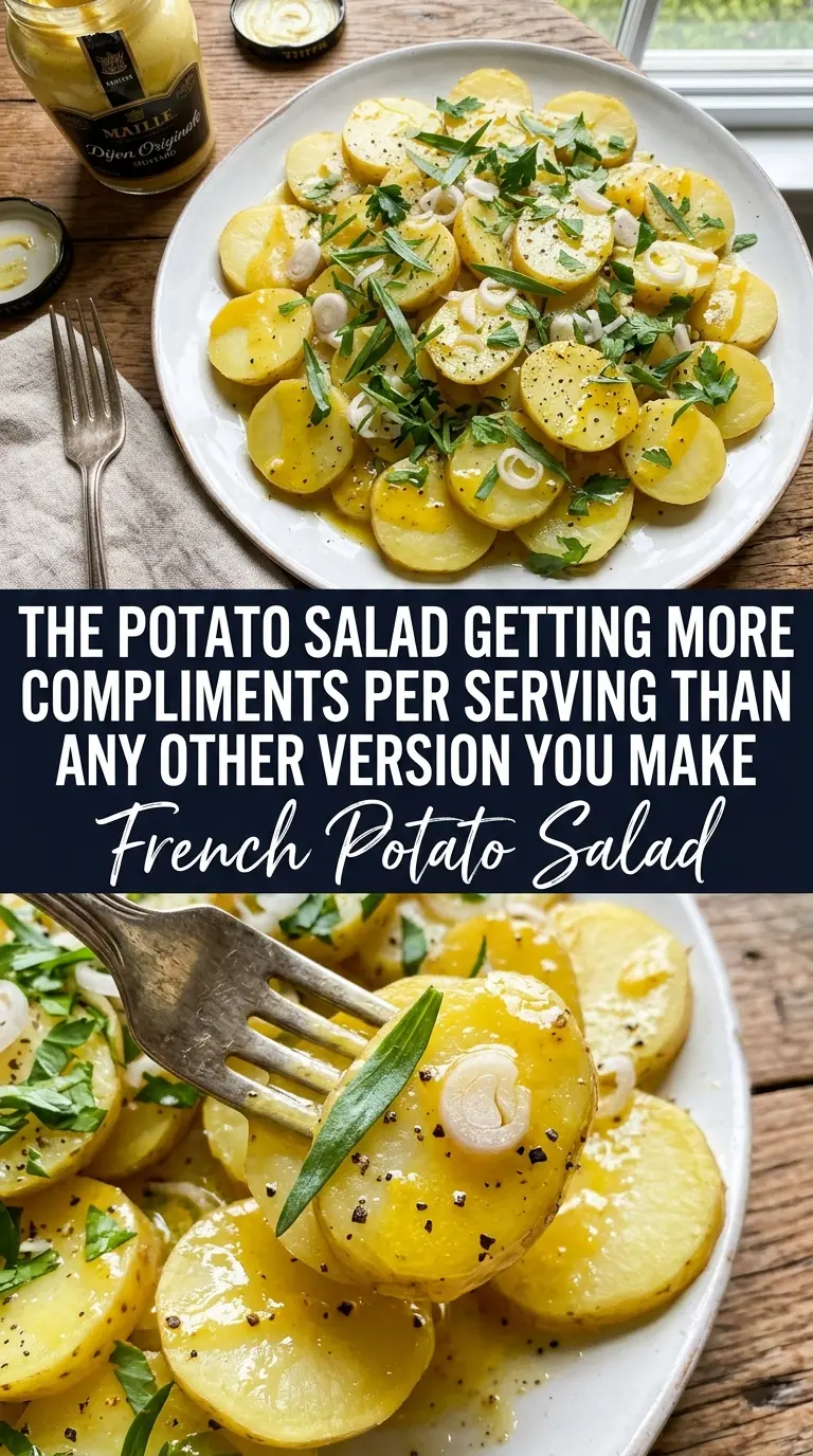French Potato Salad fresh herbs vinaigrette