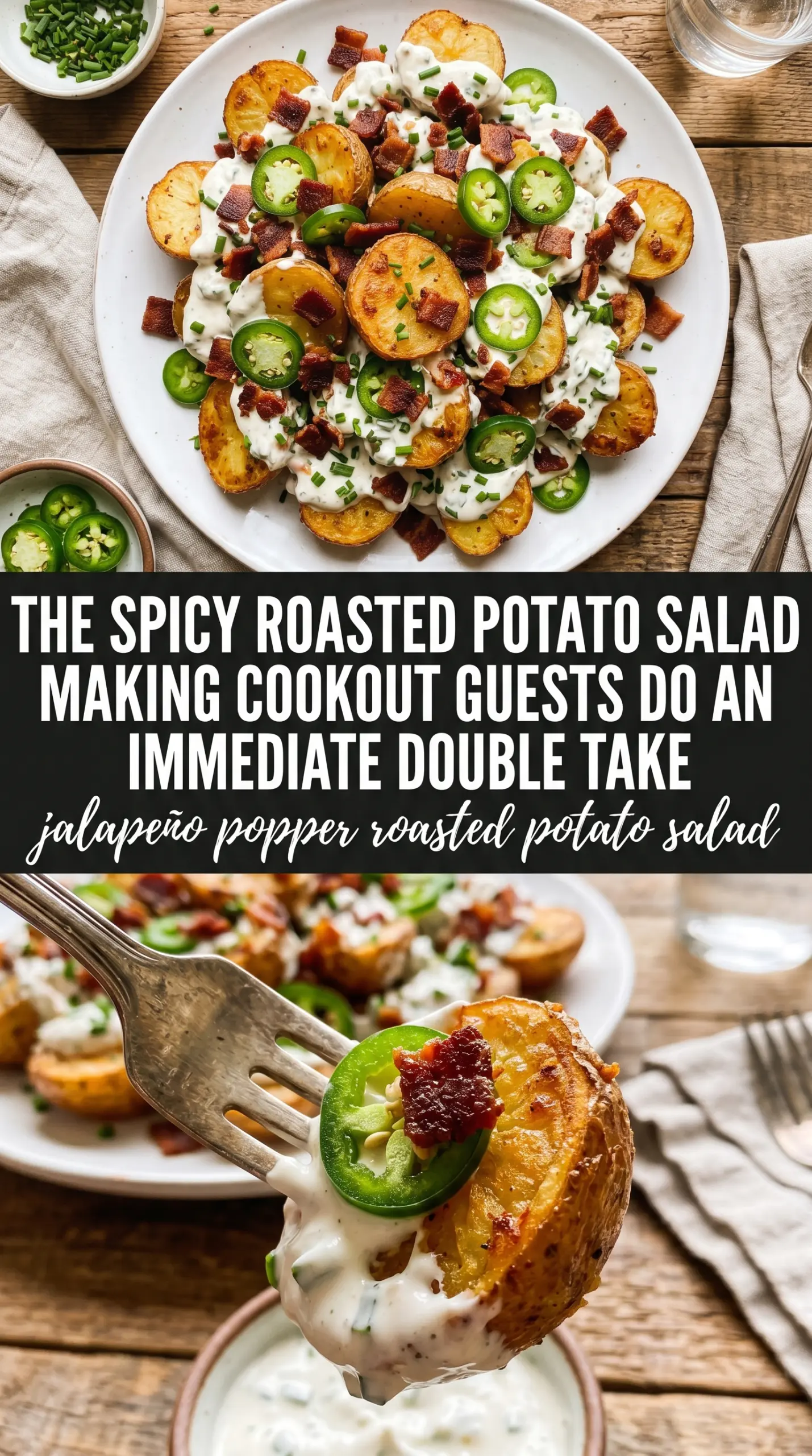 jalapeño popper roasted potato salad fresh salad