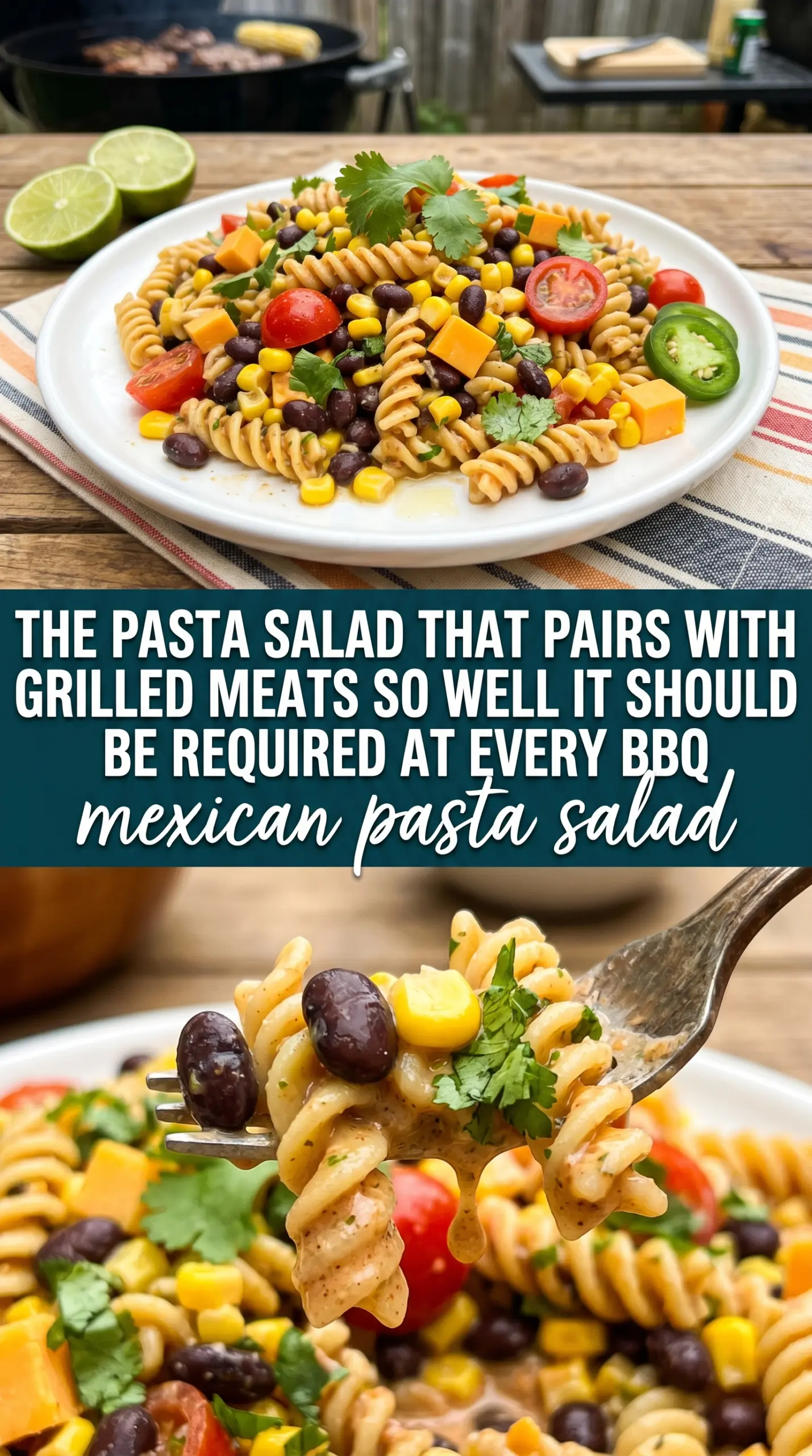 mexican pasta salad fresh salad