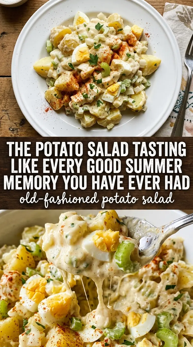 Old-Fashioned Potato Salad creamy classic